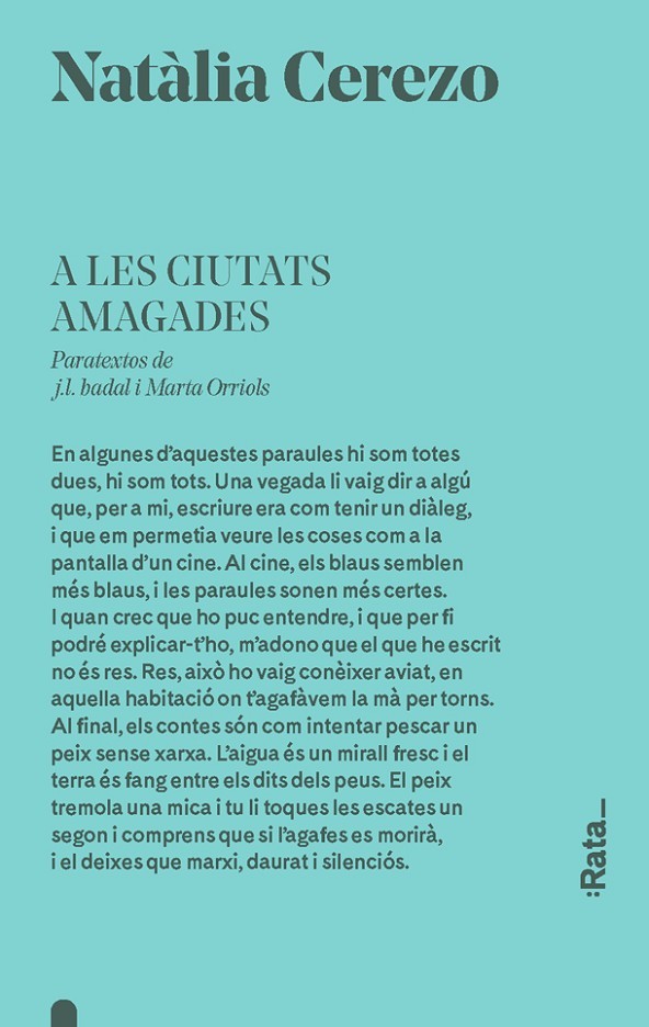 A les ciutats amagades book cover