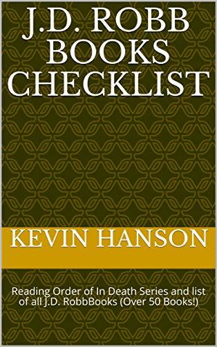 J.D. Robb Books Checklist: Reading Order of In Death Series and list of ...