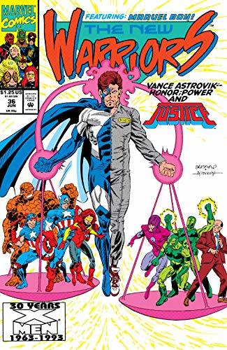 New Warriors #36 book cover