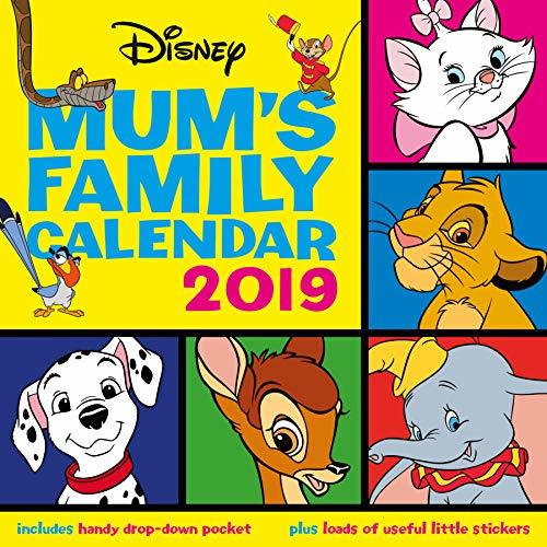 Disney Classic Mums Family Calendar Official 2019 Calendar Square 