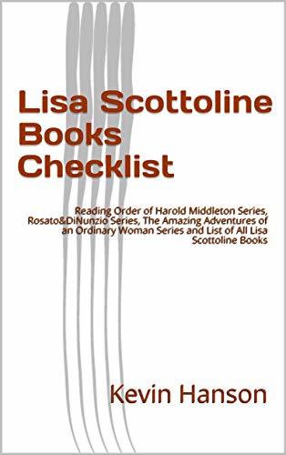 Lisa Scottoline Books Checklist: Reading Order of Harold Middleton ...