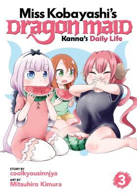 Miss Kobayashi's Dragon Maid: Kanna's Daily Life book cover 3