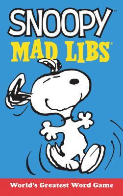 Snoopy Mad Libs book cover