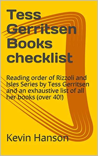 Tess Gerritsen Books checklist: Reading order of Rizzoli and Isles Series by Tess Gerritsen and ...