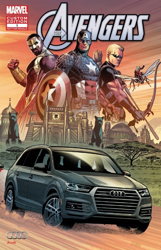 Avengers book cover