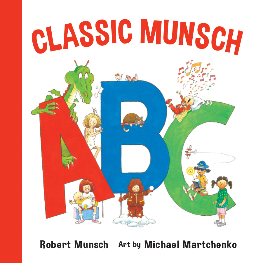 Classic Munsch ABC book cover