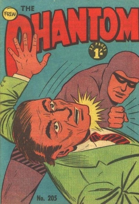 The Phantom #205 book cover
