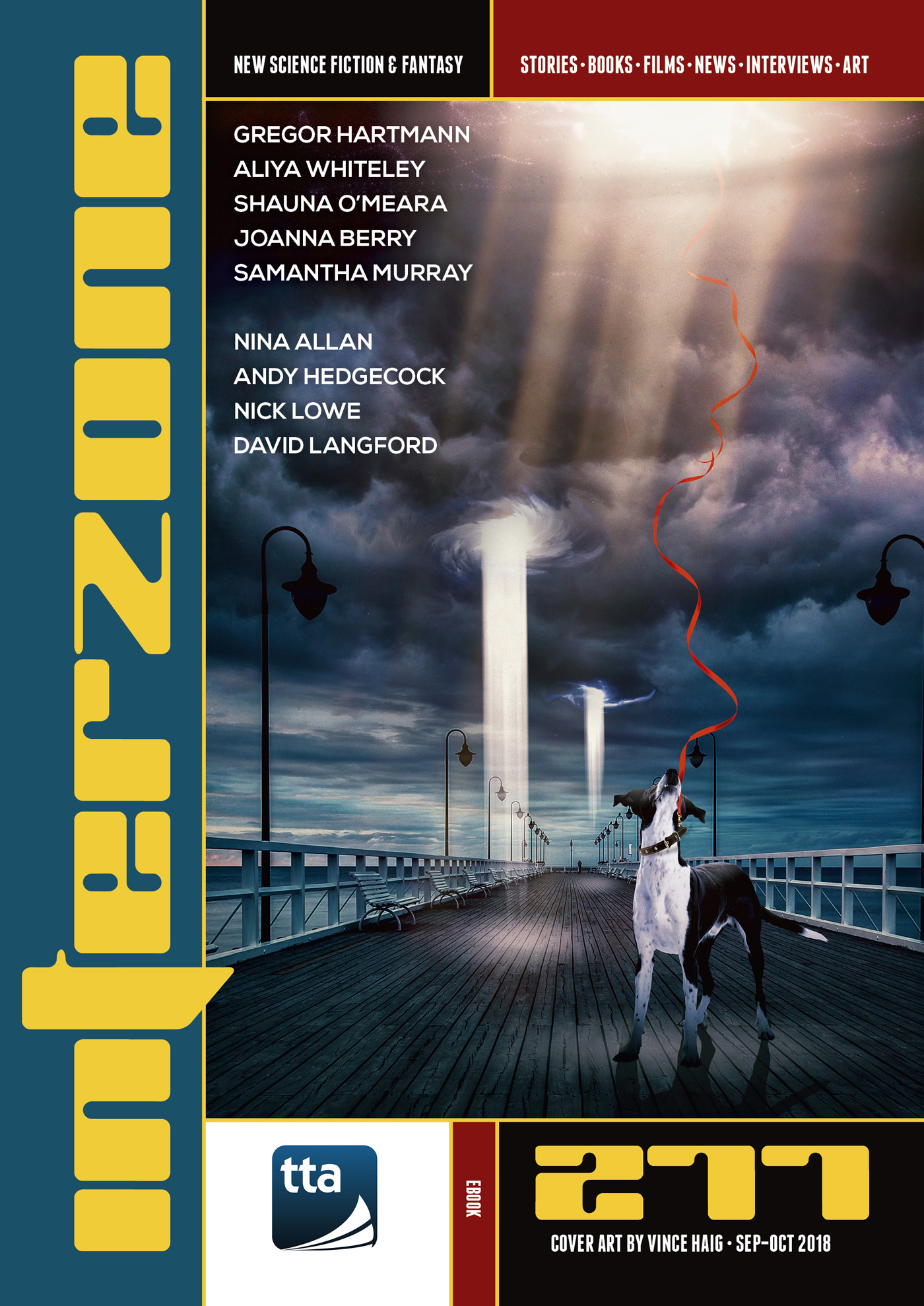 Interzone #277 (September-October 2018) by Andy Cox | Goodreads