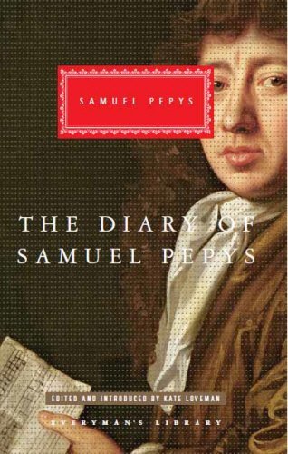 Samuel Pepys The Diaries book cover