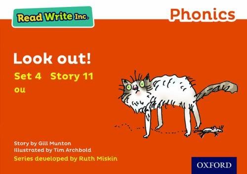 Read Write Inc. Phonics: Orange Set 4 Storybook 11 Look Out! by Gill ...
