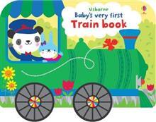 Baby's Very First Train Book book cover