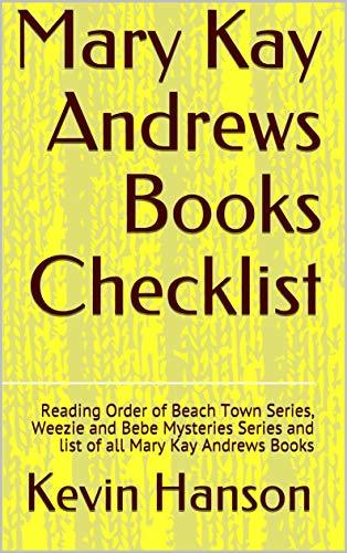 Mary Kay Andrews Books In Order Printable