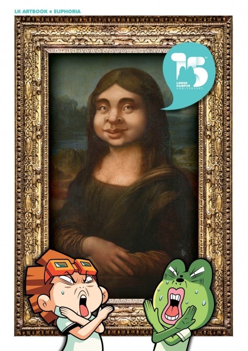 Lawak Kampus Artbook book cover