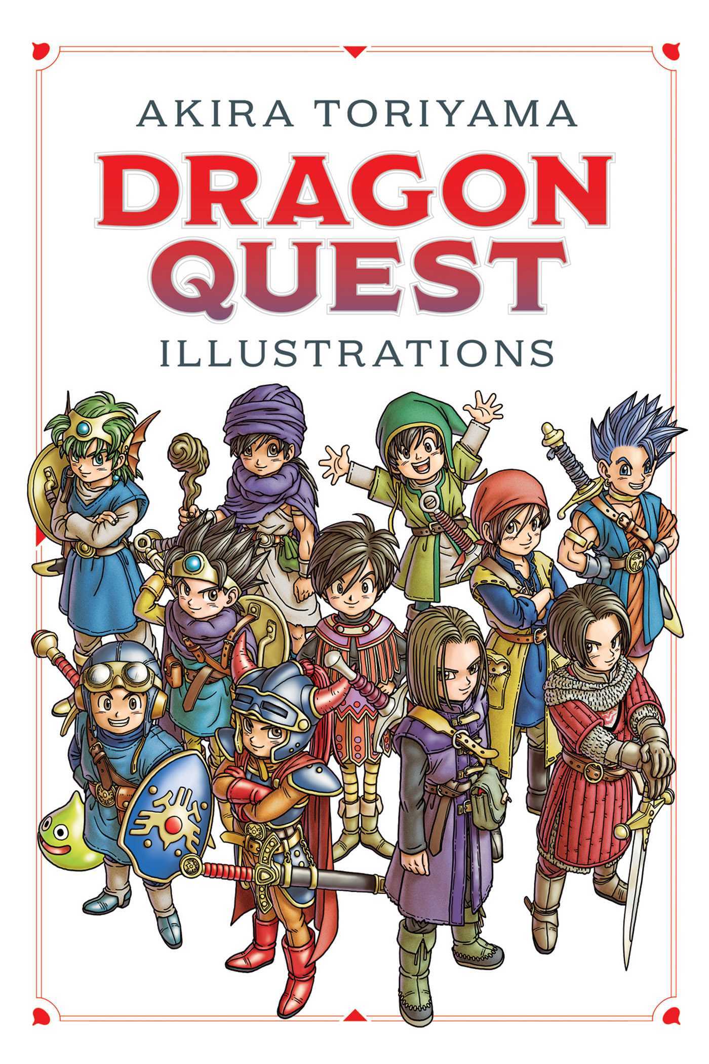 Dragon Quest Illustrations book cover