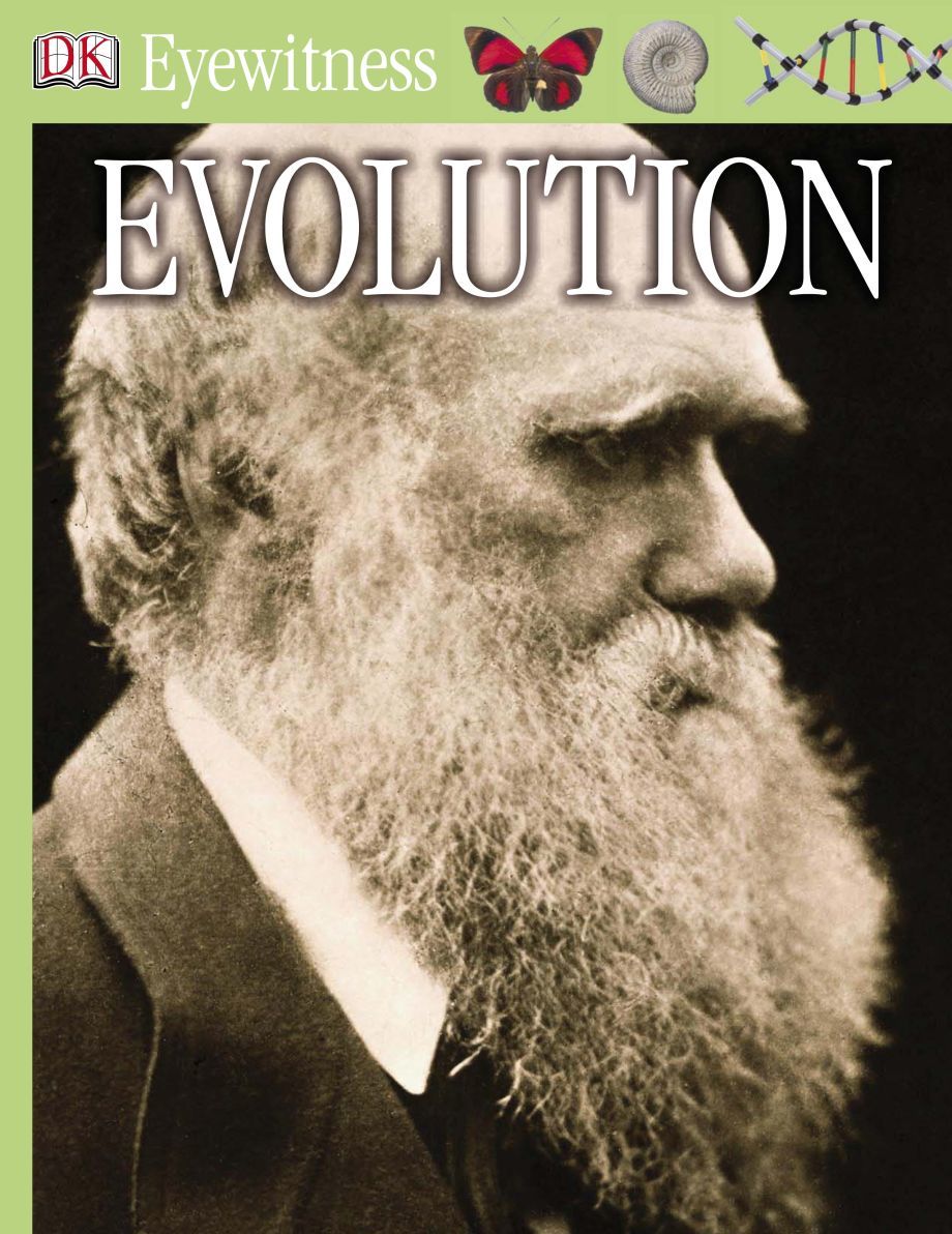 洋書 Evolution (Eyewitness Science) DK Eyewitness Books w/ Clip Art CD Set Evolution Fossil