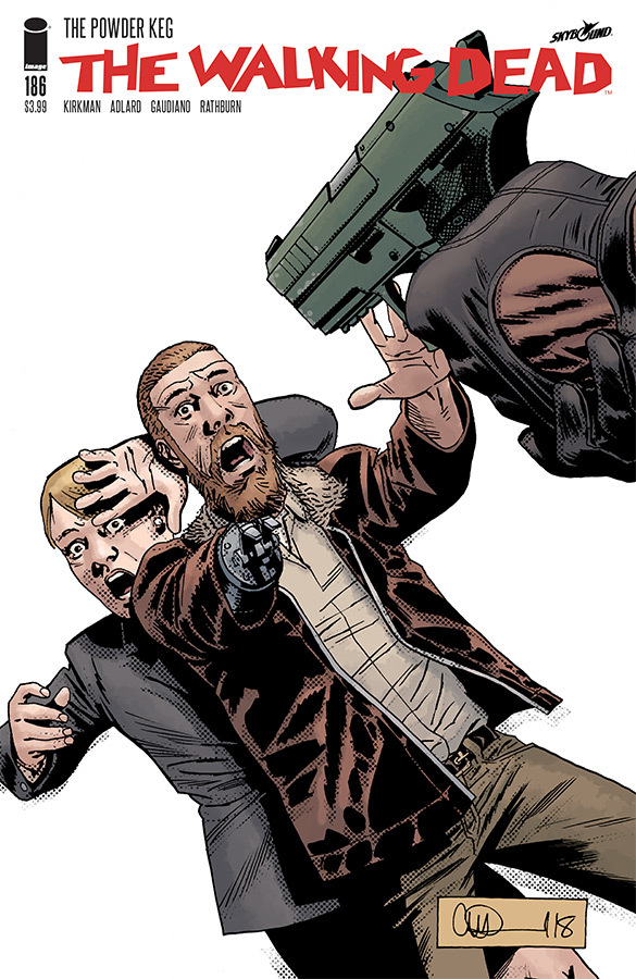 The Walking Dead #186 book cover