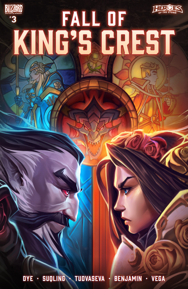 Heroes of The Storm Digital Comics book cover 3