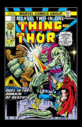 Marvel Two-In-One #23 book cover
