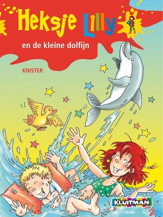 heksje Lilly en de kleine dolfijn book cover