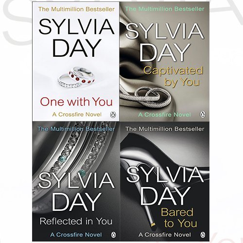 Sylvia Day Crossfire Series 4 Books Bundle Collection by Sylvia Day ...