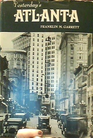 Yesterday's Atlanta book cover