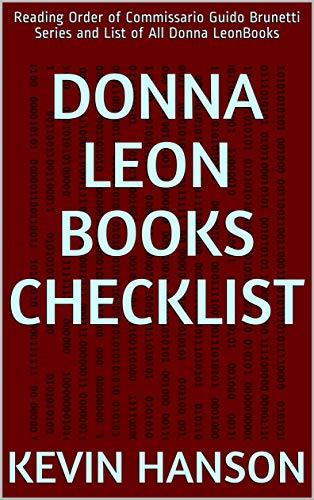 Donna Leon Books Checklist : Reading Order of Commissario Guido ...