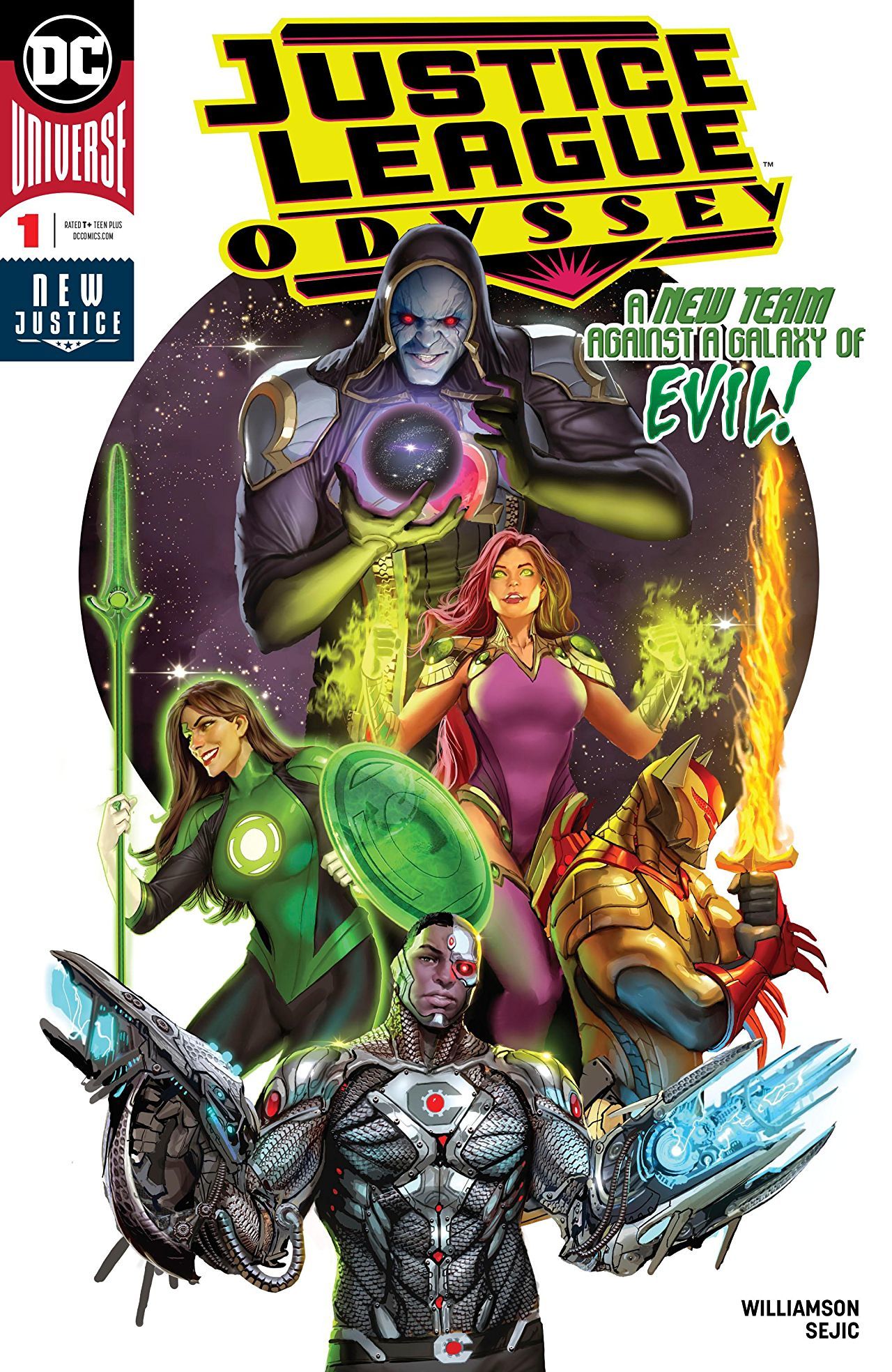 Justice League Odyssey (2018-) #1 book cover