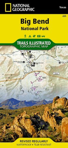 Big Bend National Park Map by National - 42121695 