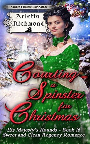 Courting a Spinster for Christmas book cover