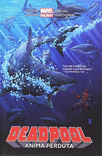 Anima perduta. Deadpool book cover