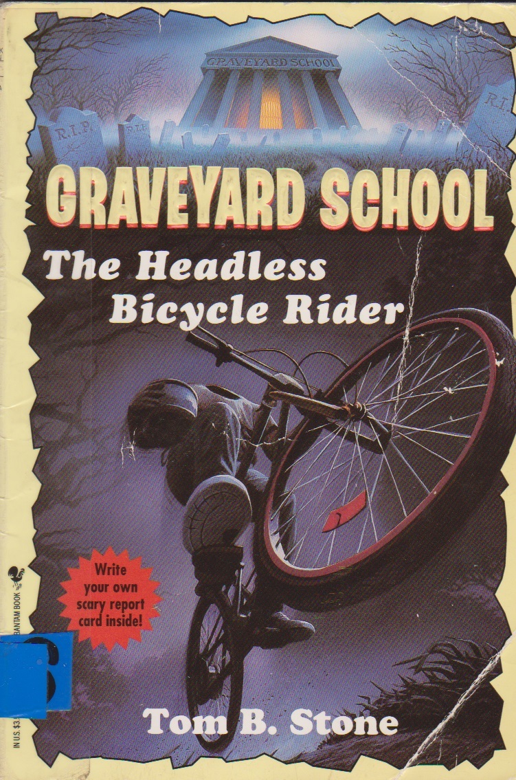 Graveyard School book cover 3
