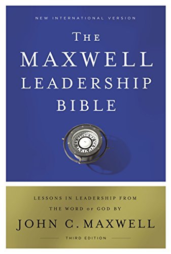 The Maxwell Leadership Bible, NIV book cover