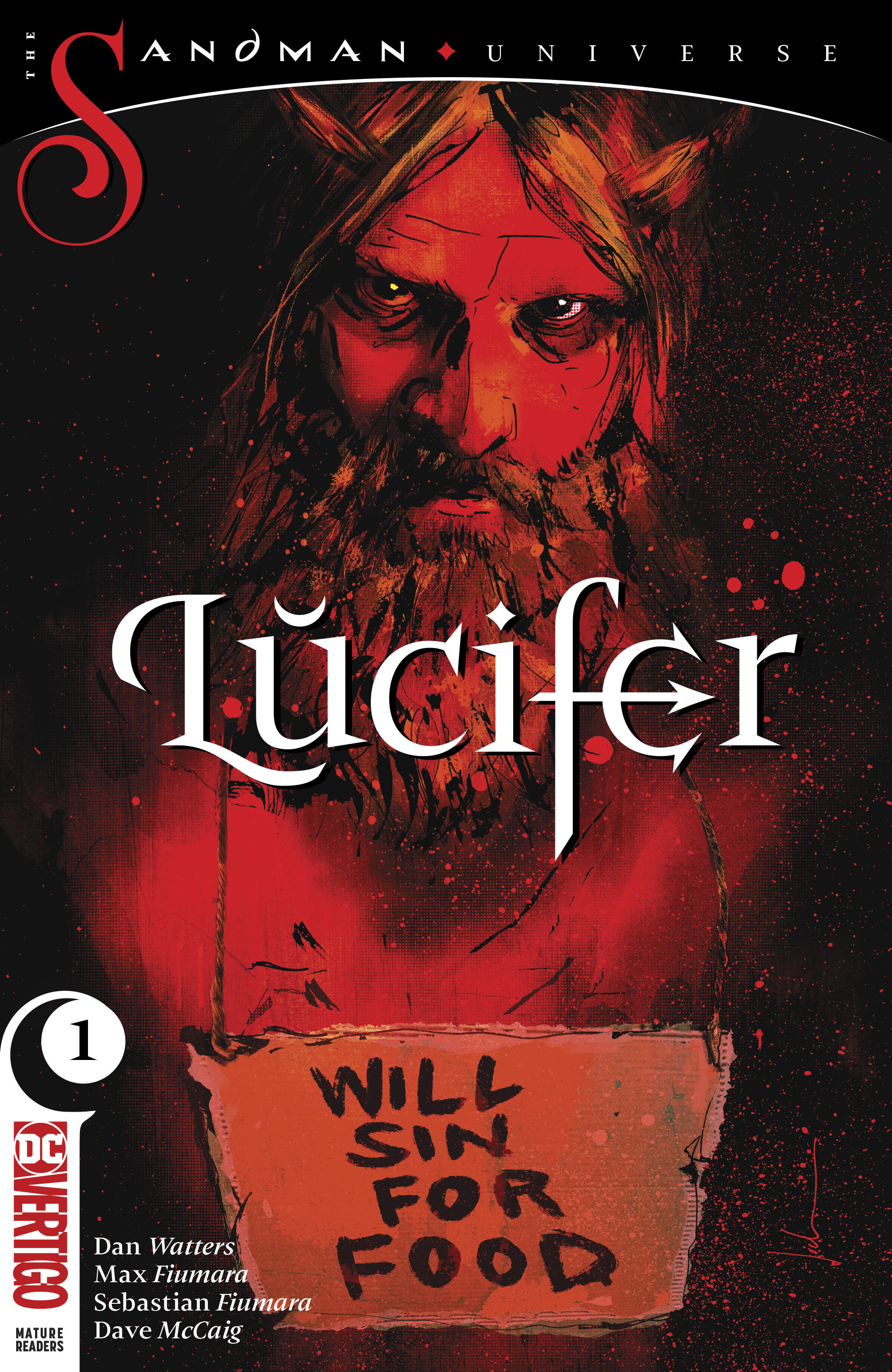 Lucifer (2018) #1 book cover
