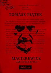 Macierewicz. Jak to się stało book cover
