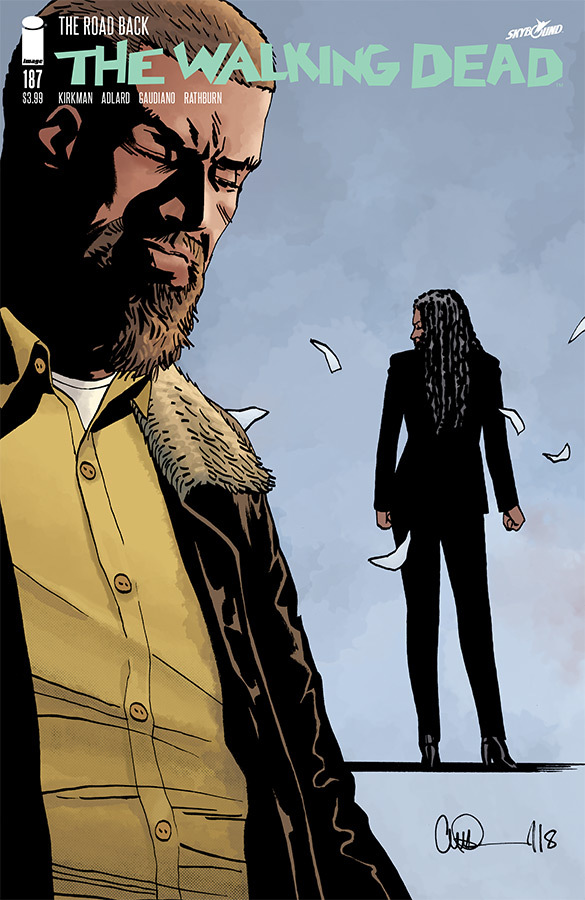 The Walking Dead #187 book cover