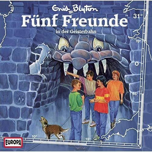 Fünf Freunde in der Geisterbahn book cover