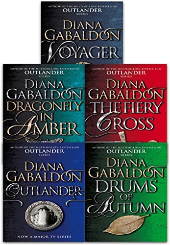 Outlander Series 1 Diana Gabaldon Collection 6 Books Set Drums Of Autumn, Fiery