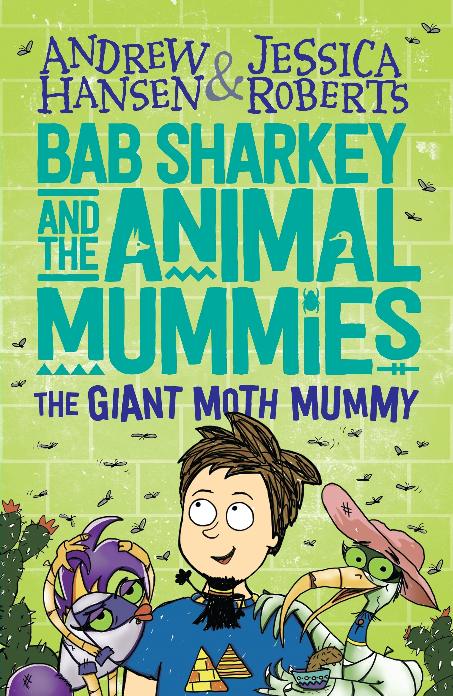 Bab Sharkey and the Animal Mummies book cover 2