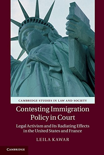 Contesting Immigration Policy in Court book cover