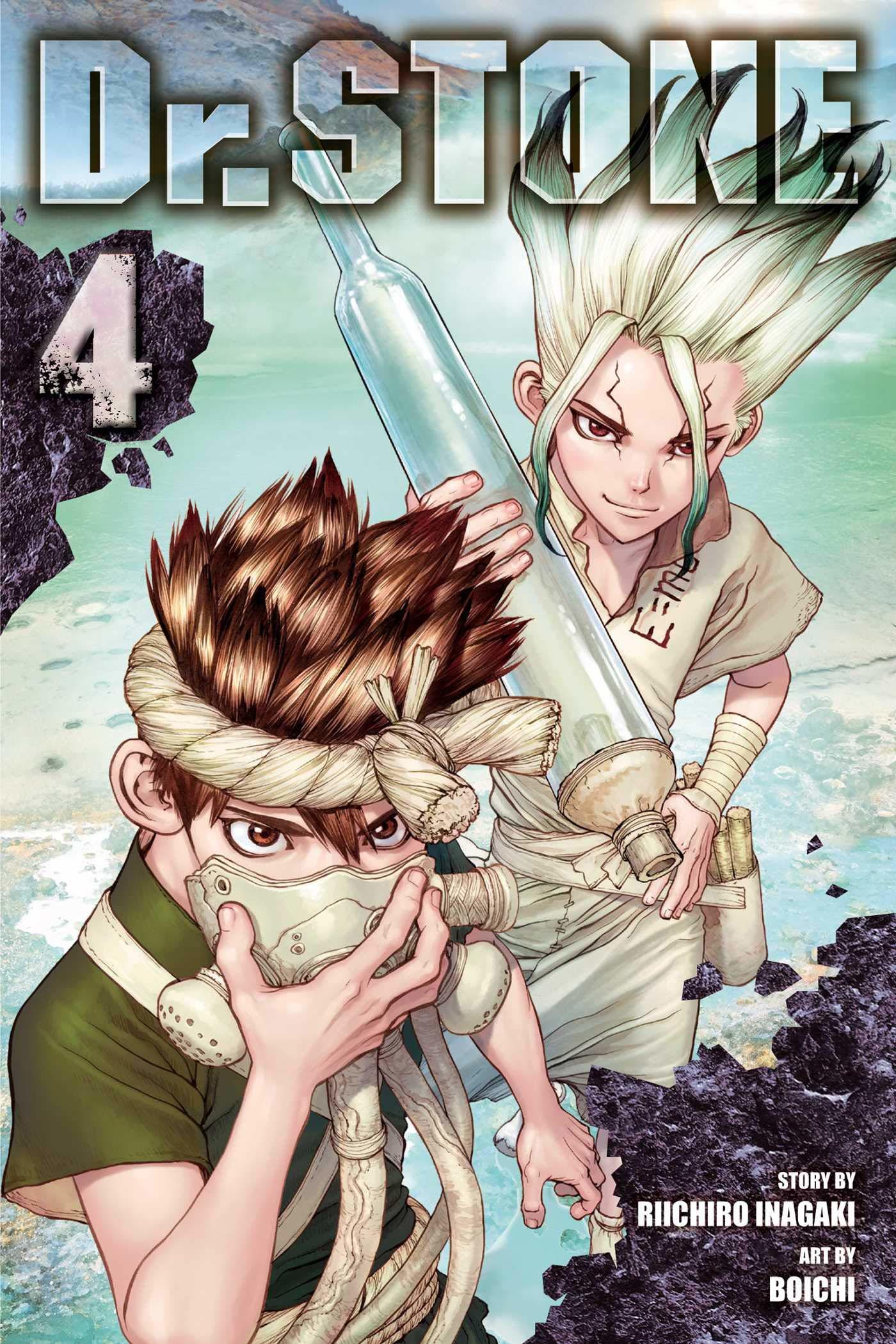 Dr. STONE, Vol. 4 book cover