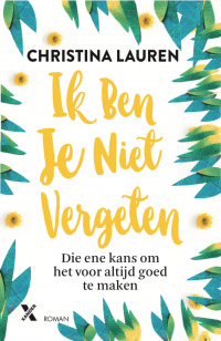 Ik ben je niet vergeten