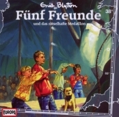 Fünf Freunde und das rätselhafte Medaillon book cover