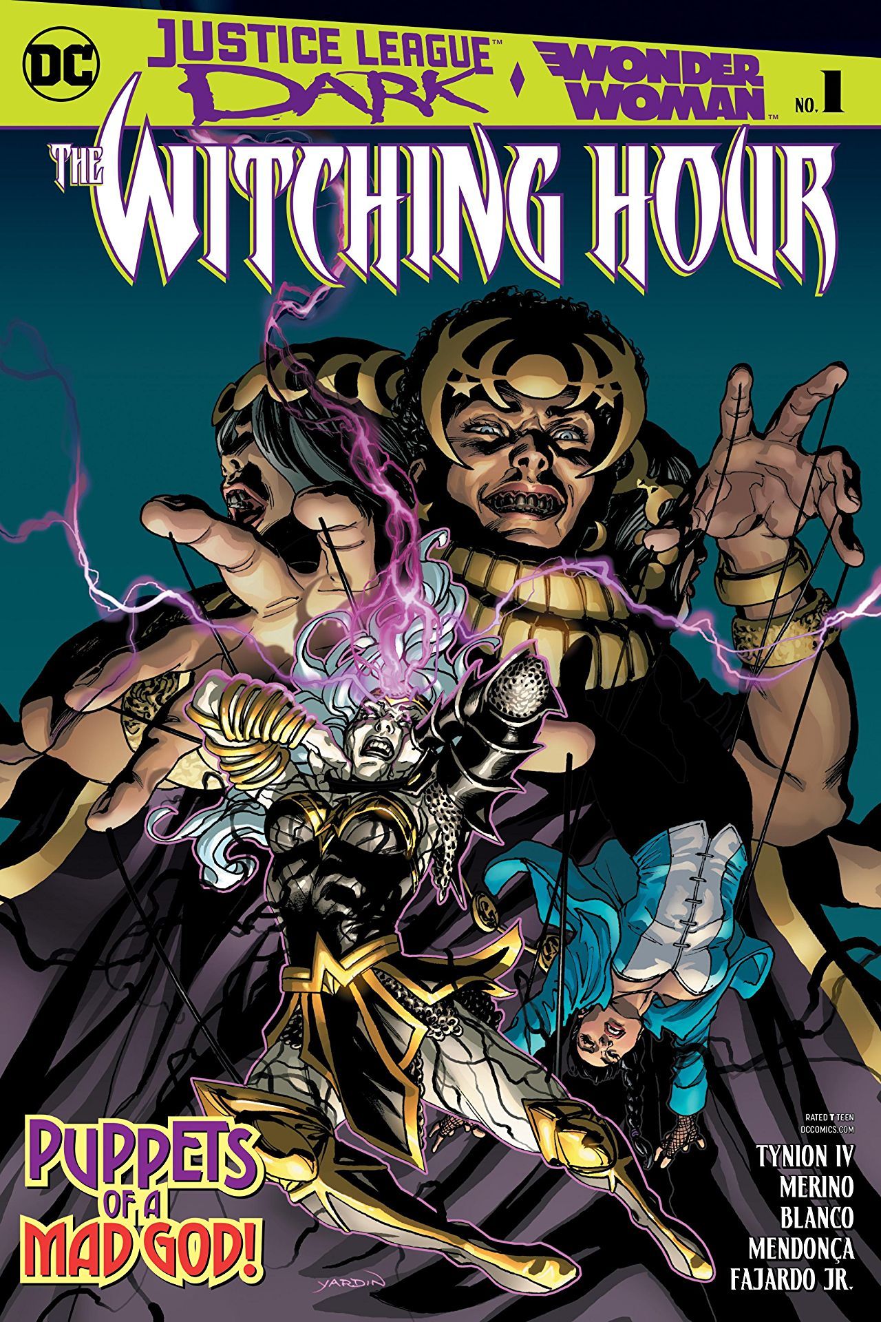 Justice League Dark and Wonder Woman book cover