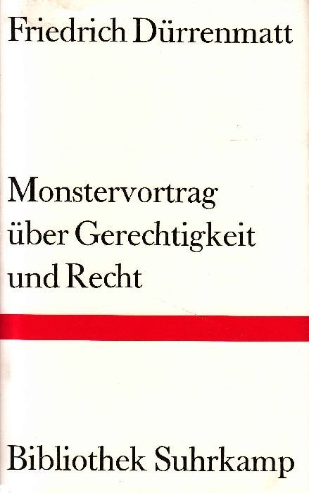 Monstervortrag Über Gerechtigkeit Und Recht Nebst Einem Helvetischen Zwischenspiel book cover