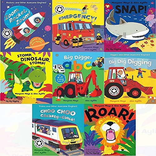 emergency, big digger abc, choo choo clickety-clack!, dig dig digging ...