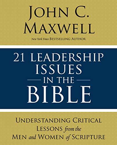 21 Leadership Issues in the Bible book cover