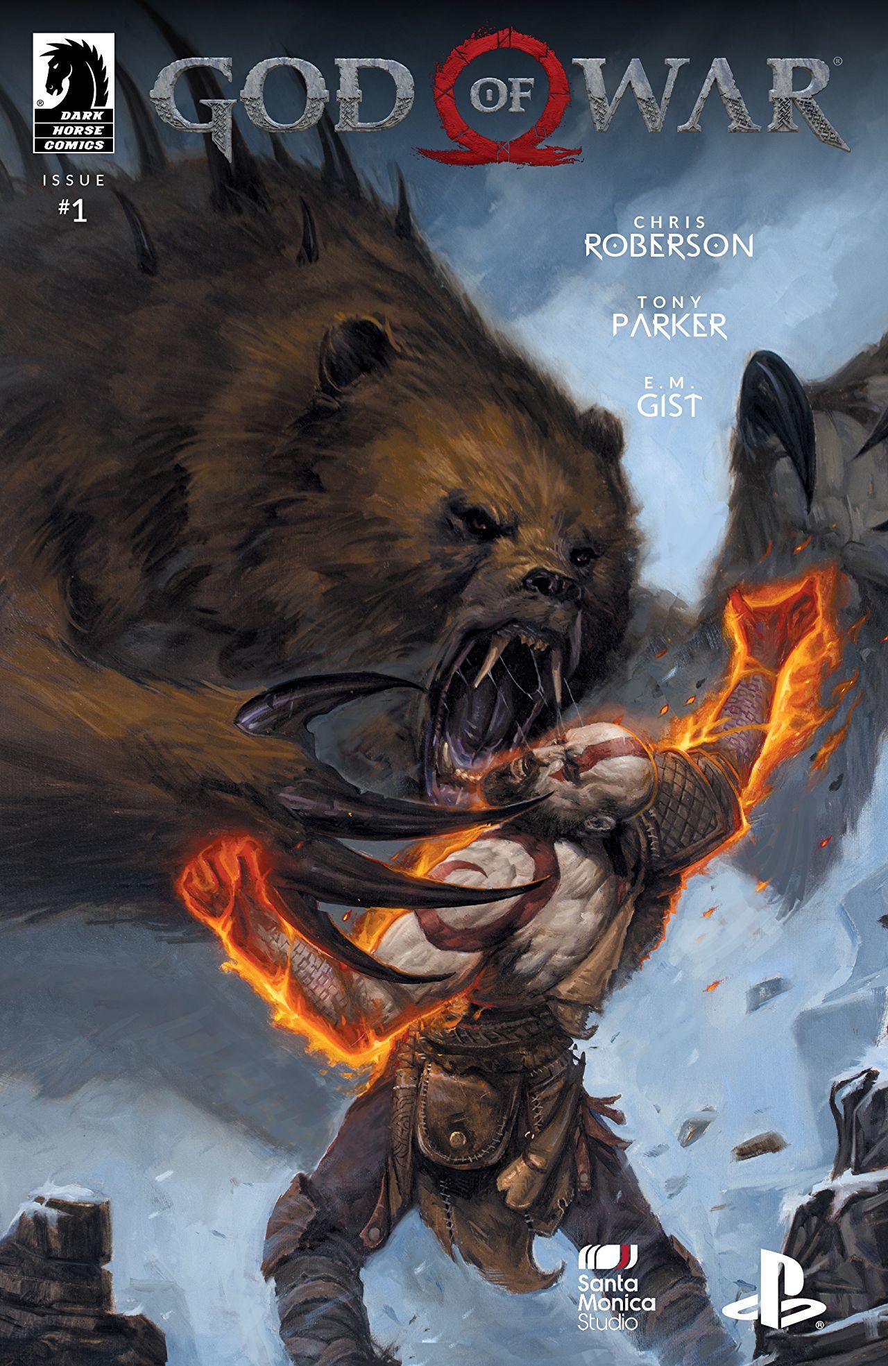 God of War #1 book cover