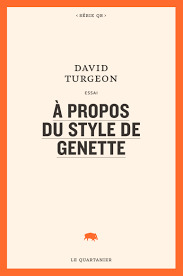 À propos du style de Genette book cover
