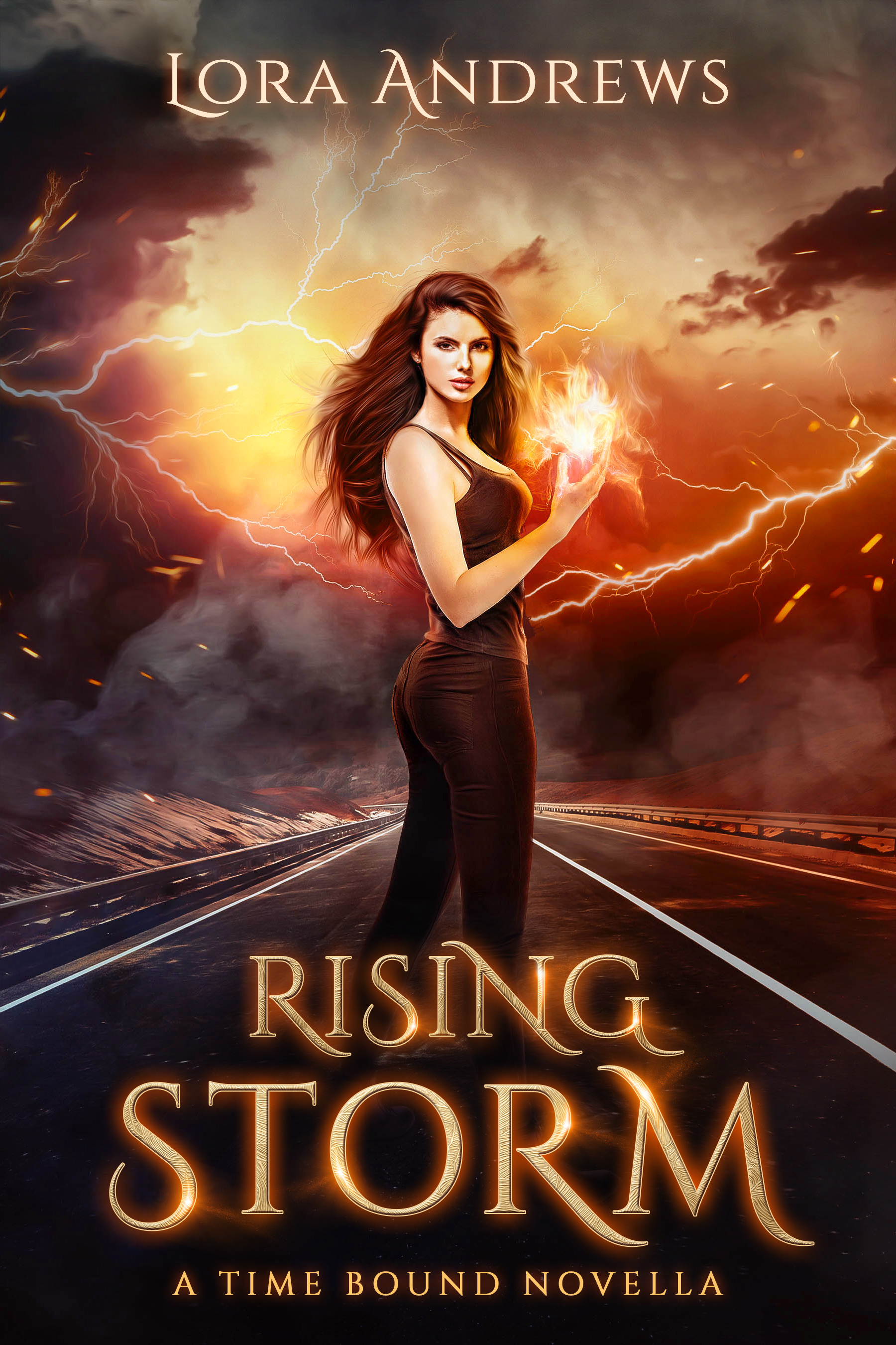 Lucia Rising Book Rising Storm (A Time Bound Novella) by Lora Andrews | Goodreads
