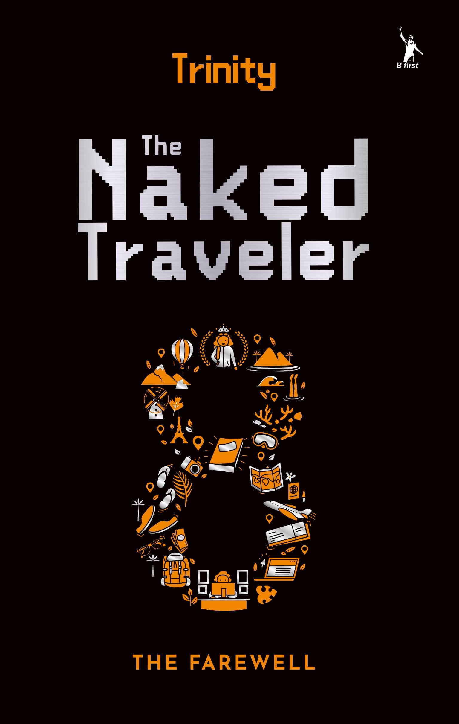 The Naked Traveler 8 book cover